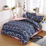 birthday present Duvet Cover flat Bed Sheet linen pillowcase Bedding Sets Full King Twin Queen size  3/ 4pcs