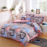 birthday present Duvet Cover flat Bed Sheet linen pillowcase Bedding Sets Full King Twin Queen size  3/ 4pcs