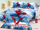 disney spiderman bedding set cartoon boy bed linens 3d single twin size 2/3/4pc duvet/comforter cover kids teen bedspreads gifts