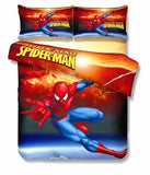 disney spiderman bedding set cartoon boy bed linens 3d single twin size 2/3/4pc duvet/comforter cover kids teen bedspreads gifts
