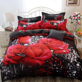 New 3D Bedding Wolves Animals Bedding sets duvet cover bed set bed sheet Queen size 4 pcs Wolves as one
