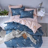 Butterfly Bed Linens High Quality 3/4pc Bedding Set duvet Cover+beds sheet+pillowcase High quality luxury soft comefortable