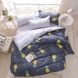 Butterfly Bed Linens High Quality 3/4pc Bedding Set duvet Cover+beds sheet+pillowcase High quality luxury soft comefortable