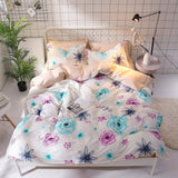 New spring bedding sets sweetheart style creativity space duvet cover set Quilt cover bed sheet pillowcase 4pcs Queen King Twin
