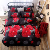 New 3D Bedding Wolves Animals Bedding sets duvet cover bed set bed sheet Queen size 4 pcs Wolves as one