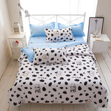 HOT sale Bedding Sets Duvet Cover3/4pcs Cartoon new fashion Bed sheets Single Twin Full Queen Sizes  printing BullDog