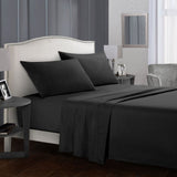 Bedding Set Brief Bed Linens Flat Sheet+Fitted Sheet+Pillowcase Queen/ King Size Gray Soft comfortable white Bed set70