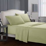 Bedding Set Brief Bed Linens Flat Sheet+Fitted Sheet+Pillowcase Queen/ King Size Gray Soft comfortable white Bed set70