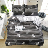 birthday present Duvet Cover flat Bed Sheet linen pillowcase Bedding Sets Full King Twin Queen size  3/ 4pcs
