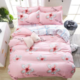 birthday present Duvet Cover flat Bed Sheet linen pillowcase Bedding Sets Full King Twin Queen size  3/ 4pcs