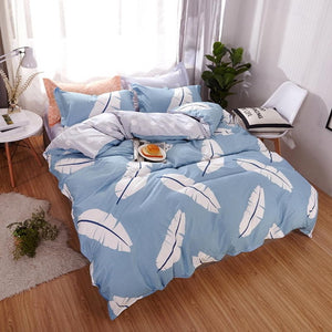 BEST luxury black strips Duvet Cover flat bed Sheets +Pillowcase  King Queen full Twin Bedding Set Bedding Set 3/4pcs