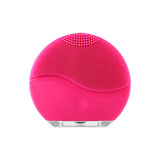 New Ultrasonic Electric Facial Cleansing Brush Vibration Skin Remove Blackhead Pore Cleanser Waterproof Silicone Face Massager