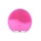 New Ultrasonic Electric Facial Cleansing Brush Vibration Skin Remove Blackhead Pore Cleanser Waterproof Silicone Face Massager