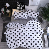 Solstice Mixed Color Cartoon Style Fox/snowflakes/animal Plants 4pcs Bedding Sets Bed Sheet Duvet Cover Pillowcase Bedclothes