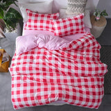 Solstice Mixed Color Cartoon Style Fox/snowflakes/animal Plants 4pcs Bedding Sets Bed Sheet Duvet Cover Pillowcase Bedclothes