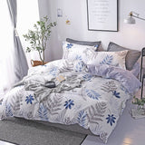 Solstice Mixed Color Cartoon Style Fox/snowflakes/animal Plants 4pcs Bedding Sets Bed Sheet Duvet Cover Pillowcase Bedclothes