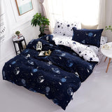 Solstice Cartoon Pink Flamingo Bedding Sets 3/4pcs Children's Boy Girl And Adult Bed Linings Duvet Cover Bed Sheet Pillowcases