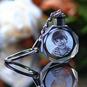 Custom Crystal Photo Frame Personalized Miniature Photo Gift Decoration Picture Pendant Souvenir Gift Valentines Day Wedding