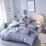 Dropshipping 2/3/4pcs King Size Fink Lover Bedding Sets Family Set Include Bed Sheet Duvet Cover Pillowcase Orange eyelash gife