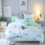 Dropshipping 2/3/4pcs King Size Fink Lover Bedding Sets Family Set Include Bed Sheet Duvet Cover Pillowcase Orange eyelash gife