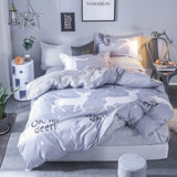 Dropshipping 2/3/4pcs King Size Fink Lover Bedding Sets Family Set Include Bed Sheet Duvet Cover Pillowcase Orange eyelash gife