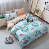 Dropshipping 2/3/4pcs King Size Fink Lover Bedding Sets Family Set Include Bed Sheet Duvet Cover Pillowcase Orange eyelash gife