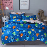Dropshipping 2/3/4pcs King Size Fink Lover Bedding Sets Family Set Include Bed Sheet Duvet Cover Pillowcase Orange eyelash gife