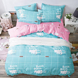 Luxury Comforter Bedding Sets Bed Sheet Duvet Cover Pillowcase Set Bed Linen Vs Pink King Queen Size Kids Adult Ropa De Cama
