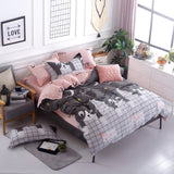 Luxury Comforter Bedding Sets Bed Sheet Duvet Cover Pillowcase Set Bed Linen Vs Pink King Queen Size Kids Adult Ropa De Cama