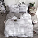 Solstice Fashion Duvet Cover Set Bed Cotton Linens Pillowcase 4pcs Bedding Bed Set Bedding Twin Full Queen Super King 5 size