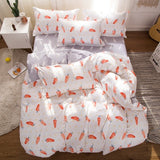 Solstice Fashion Duvet Cover Set Bed Cotton Linens Pillowcase 4pcs Bedding Bed Set Bedding Twin Full Queen Super King 5 size