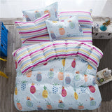 American style bedding set AB side bed set super king size bed linens pink duvet cover set heart home bedding women bedclothes