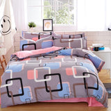 Solstice Cotton Pastoral Flower Cartoon Style Fashion Bedding Bed Linen Bed Sheet Duvet Cover Pillowcase 4pcs Bedding Sets/Queen