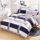 Grey Bedding Set 2018 Summer Bed Linens 3 / 4pcs duvet Cover Set Pastoral Bed Sheet Pillowcase Kid / Adult Bedclothes Queen King