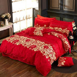 Grey Bedding Set 2018 Summer Bed Linens 3 / 4pcs duvet Cover Set Pastoral Bed Sheet Pillowcase Kid / Adult Bedclothes Queen King
