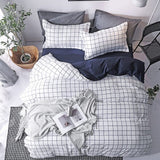 Solstice Mixed Color Cartoon Style Fox/snowflakes/animal Plants 4pcs Bedding Sets Bed Sheet Duvet Cover Pillowcase Bedclothes