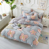 Butterfly Bed Linens High Quality 3/4pc Bedding Set duvet Cover+beds sheet+pillowcase High quality luxury soft comefortable