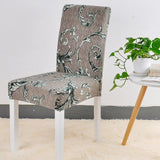 Spandex Chair Cover Stretch Elastic Dining Seat Cover for Banquet Wedding Restaurant Hotel Anti-dirty Removable housse de chaise