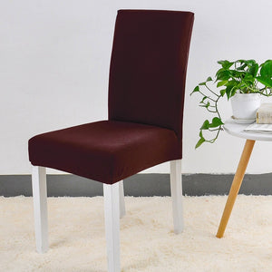 Spandex Chair Cover Stretch Elastic Dining Seat Cover for Banquet Wedding Restaurant Hotel Anti-dirty Removable housse de chaise