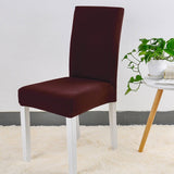 Spandex Chair Cover Stretch Elastic Dining Seat Cover for Banquet Wedding Restaurant Hotel Anti-dirty Removable housse de chaise
