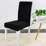 Spandex Chair Cover Stretch Elastic Dining Seat Cover for Banquet Wedding Restaurant Hotel Anti-dirty Removable housse de chaise