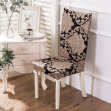 Spandex Chair Cover Stretch Elastic Dining Seat Cover for Banquet Wedding Restaurant Hotel Anti-dirty Removable housse de chaise