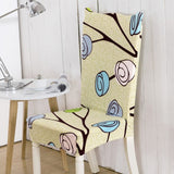 Spandex Chair Cover Stretch Elastic Dining Seat Cover for Banquet Wedding Restaurant Hotel Anti-dirty Removable housse de chaise