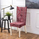 Spandex Chair Cover Stretch Elastic Dining Seat Cover for Banquet Wedding Restaurant Hotel Anti-dirty Removable housse de chaise