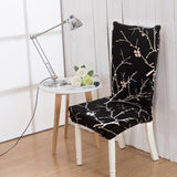 Spandex Chair Cover Stretch Elastic Dining Seat Cover for Banquet Wedding Restaurant Hotel Anti-dirty Removable housse de chaise