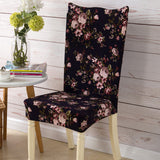 Spandex Chair Cover Stretch Elastic Dining Seat Cover for Banquet Wedding Restaurant Hotel Anti-dirty Removable housse de chaise