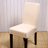 Spandex Chair Cover Stretch Elastic Dining Seat Cover for Banquet Wedding Restaurant Hotel Anti-dirty Removable housse de chaise