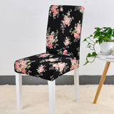 Spandex Chair Cover Stretch Elastic Dining Seat Cover for Banquet Wedding Restaurant Hotel Anti-dirty Removable housse de chaise