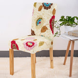 Spandex Chair Cover Stretch Elastic Dining Seat Cover for Banquet Wedding Restaurant Hotel Anti-dirty Removable housse de chaise