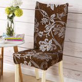Spandex Chair Cover Stretch Elastic Dining Seat Cover for Banquet Wedding Restaurant Hotel Anti-dirty Removable housse de chaise